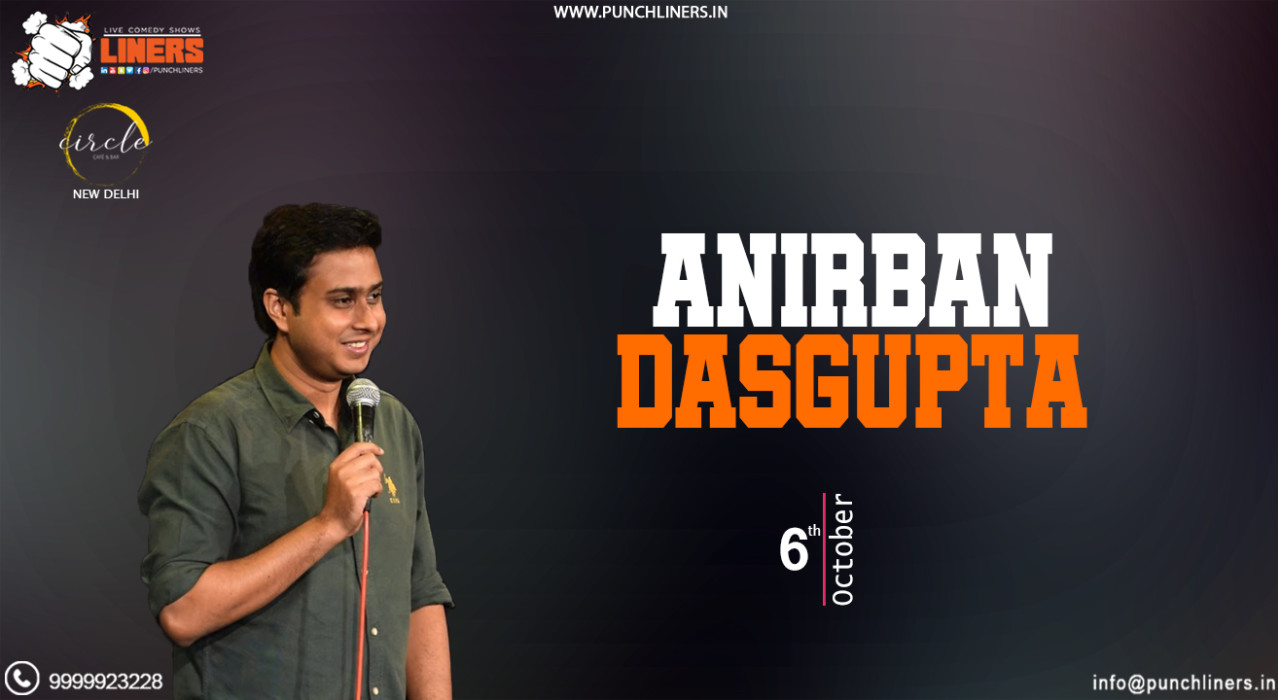 Punchliners Standup Comedy Show ft Anirban Dasgupta | Delhi