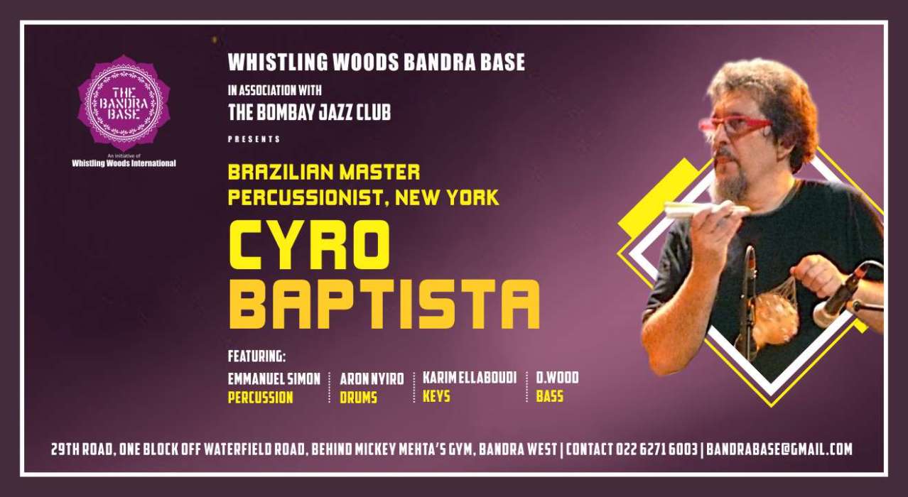 Brazilian Master Percussionist - Cyro Baptista