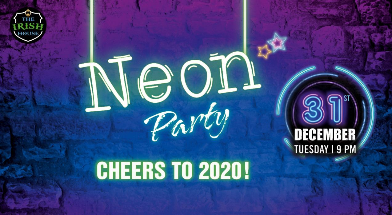 The Irish House New Year Neon Party 2020, Bandra