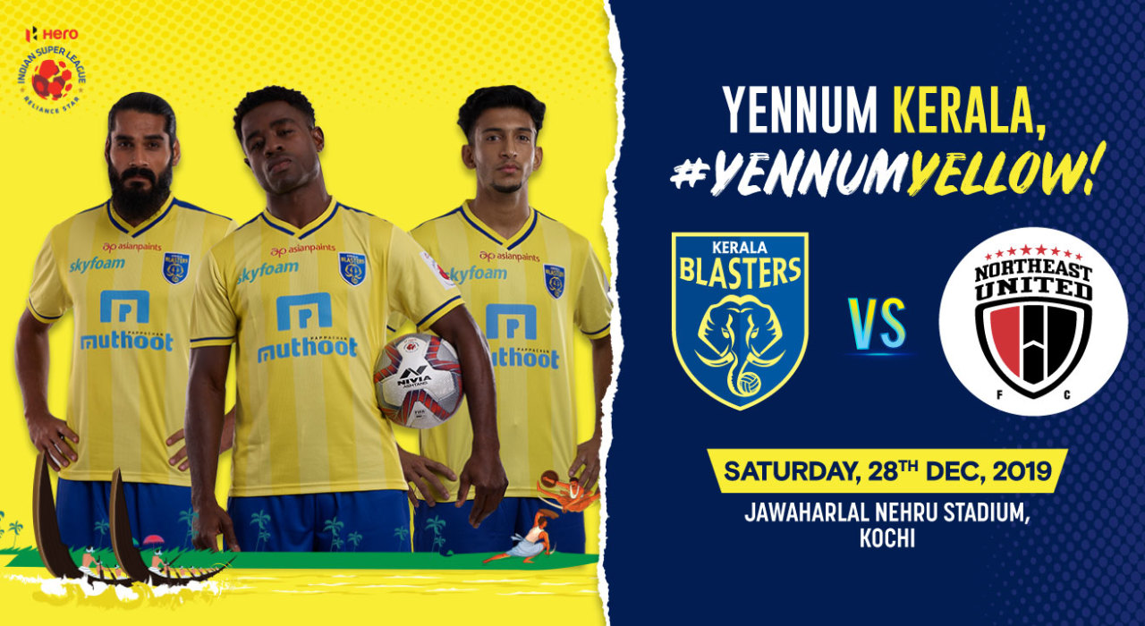 Hero Indian Super League 2019-20: Kerala Blasters FC vs Northeast United FC
