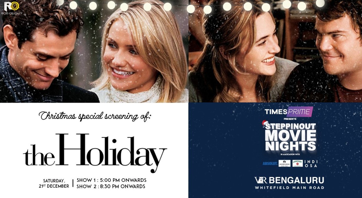 SteppinOut Movie Nights - Christmas Edition | Bangalore