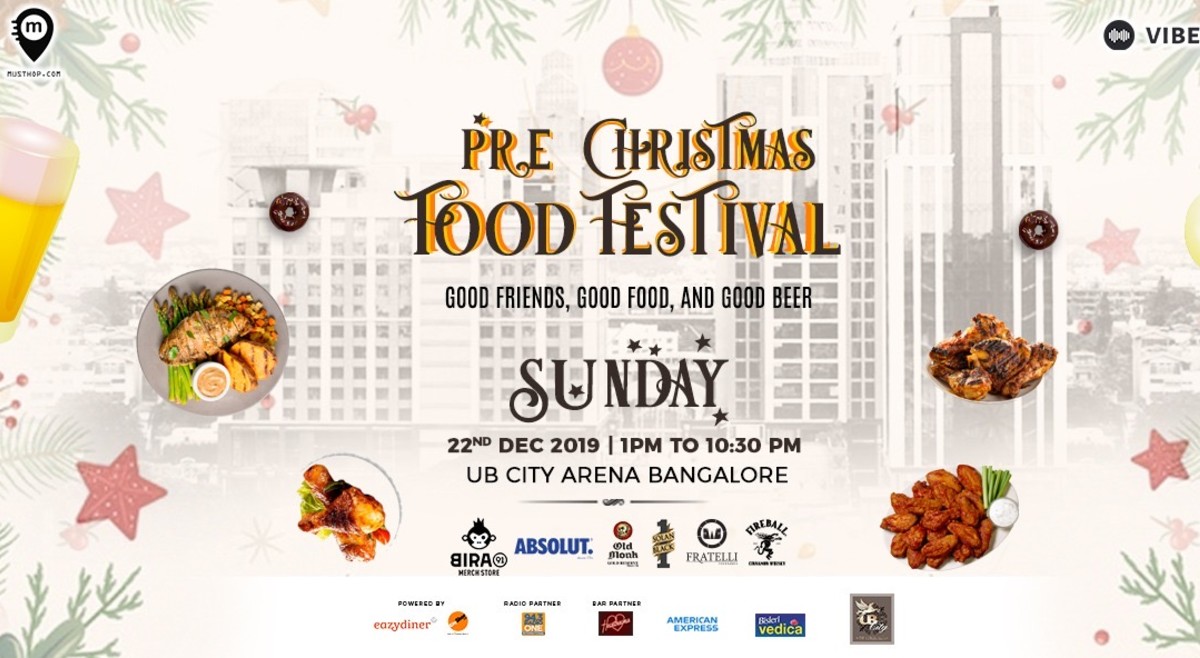 BEST OF BANGALORE PRE-CHRISTMAS FOOD FESTIVAL