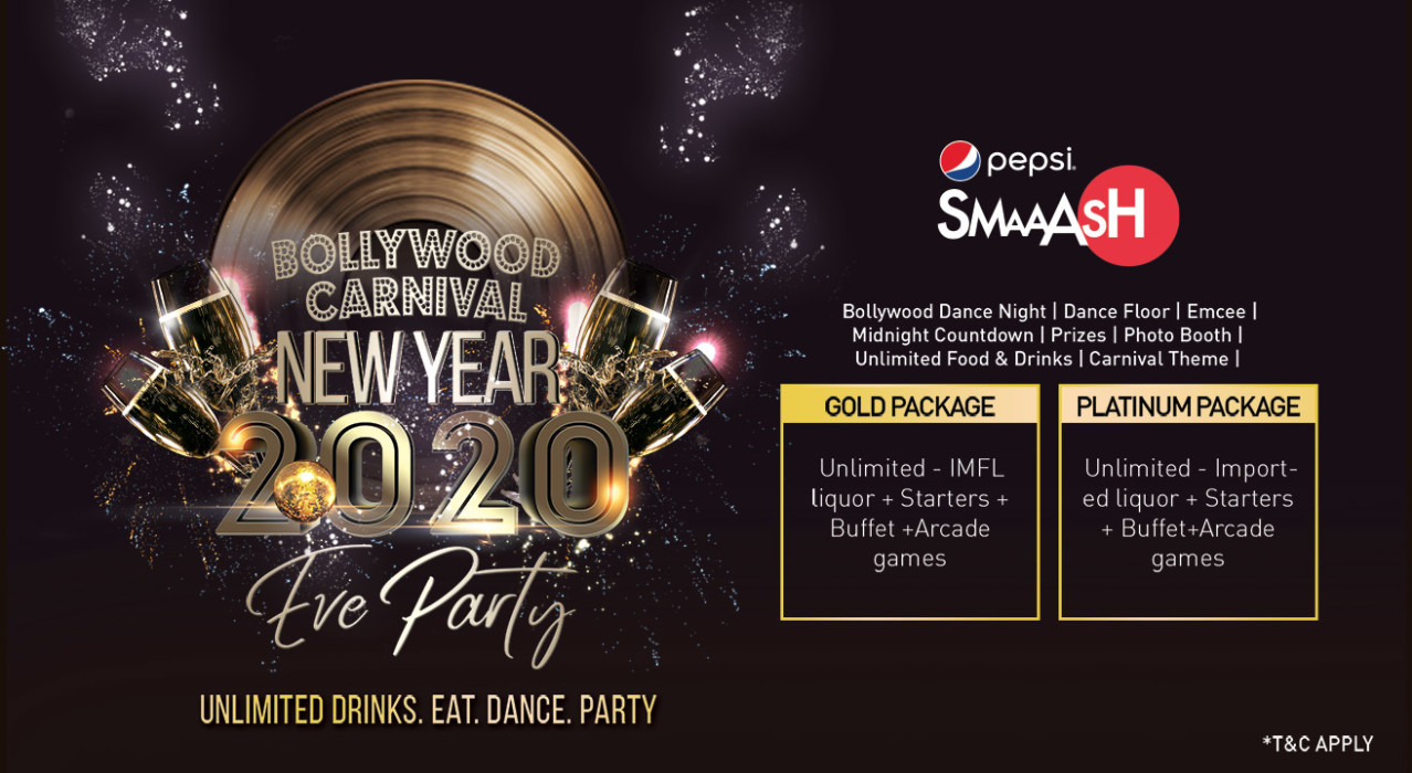 New Year Eve 2020 At SMAAASH | Phoenix Mall Bengaluru
