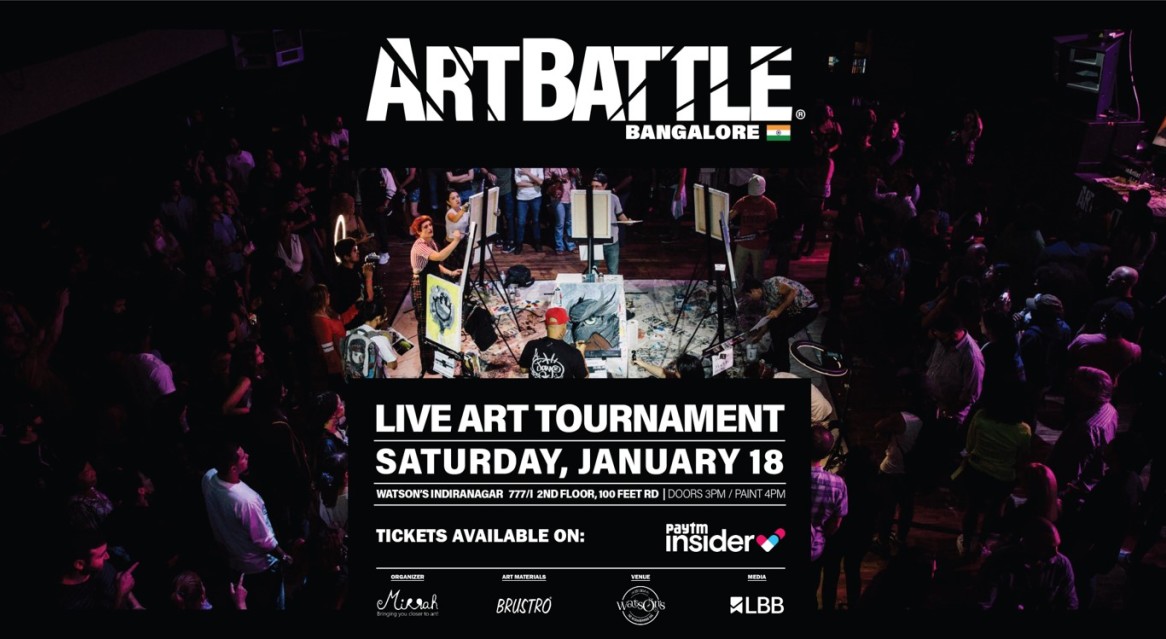Art Battle Bangalore - 18 Jan 2020