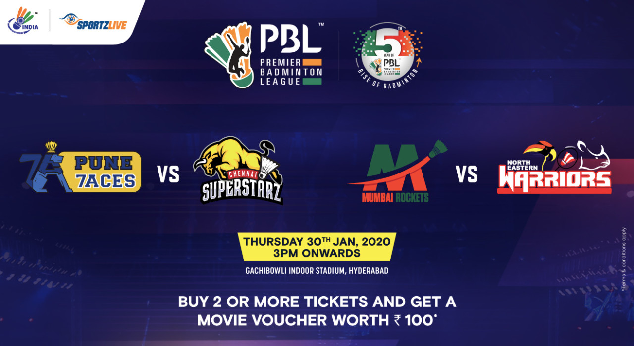 PBL 2020: Pune 7Aces vs Chennai Superstarz and Mumbai Rockets vs North Eastern Warriors