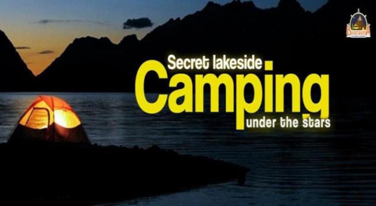 Secret Lakeside Camping