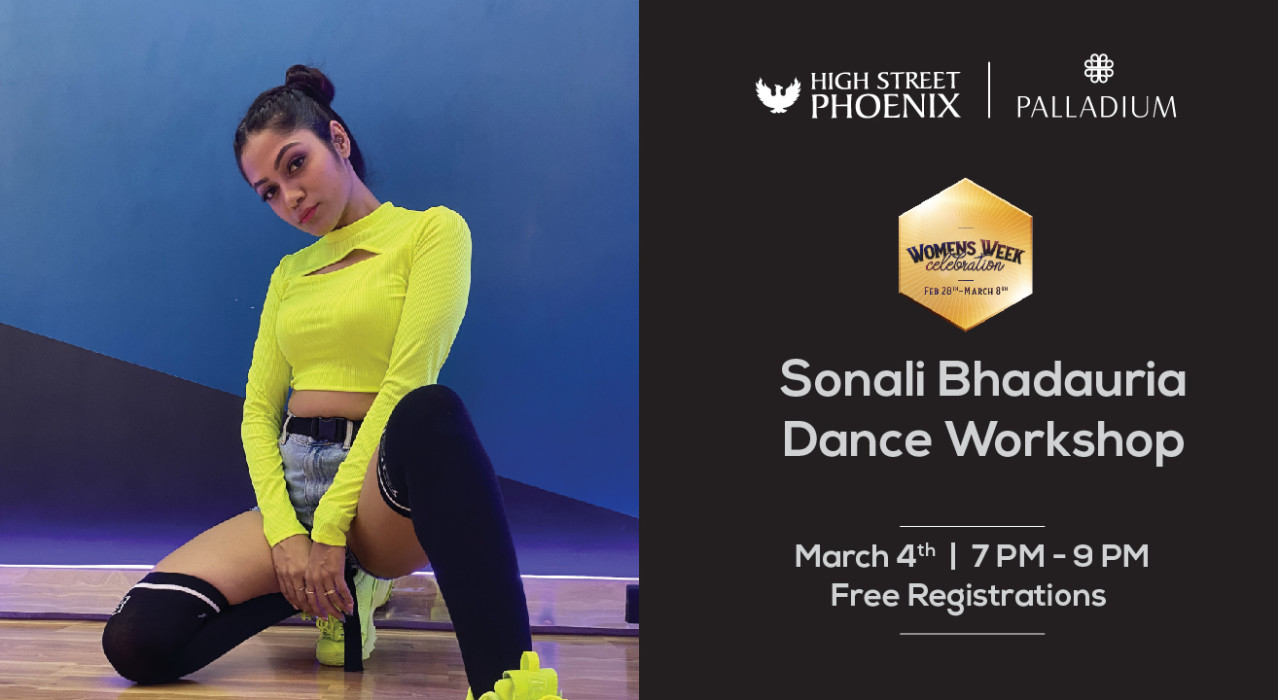 Dance Workshop by Sonali Bhadauria | Women's Week Celebrations at High Street Phoenix