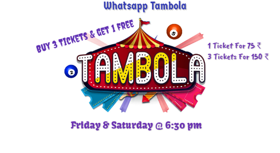 🎉Live WhatsApp Tambola 🎉