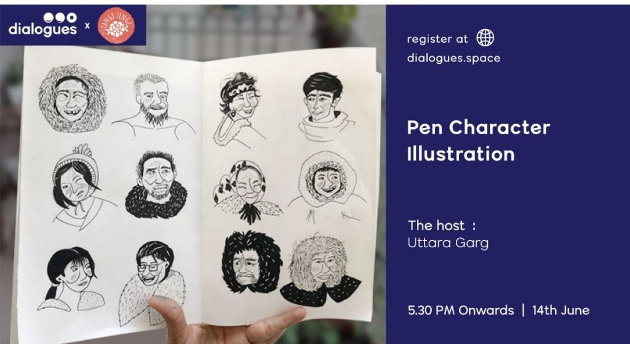 Pen Character illustration