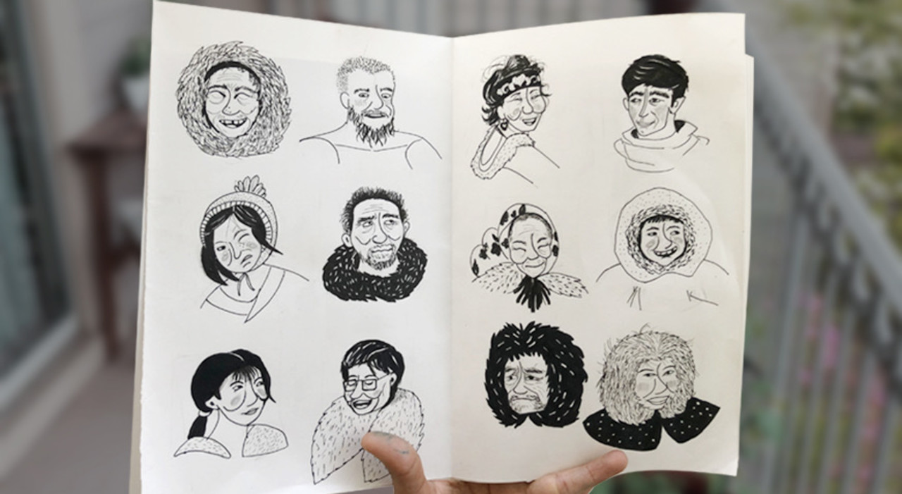Pen Character Illustration