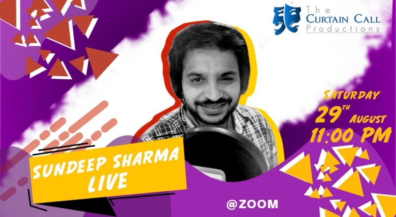 Sundeep Sharma Live-Online Sit Down Comedy