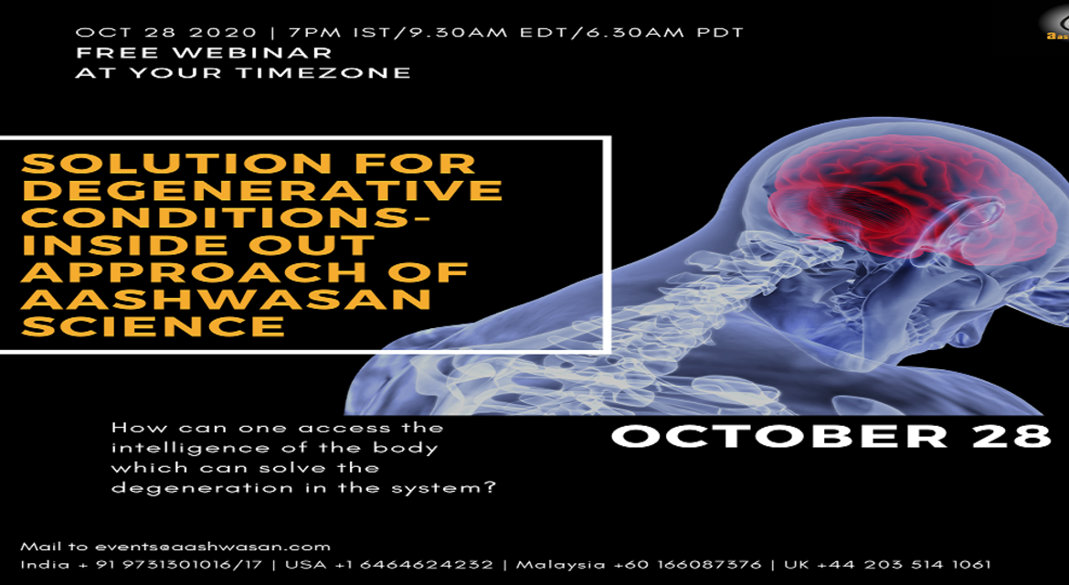 Solution for Degenerative Conditions