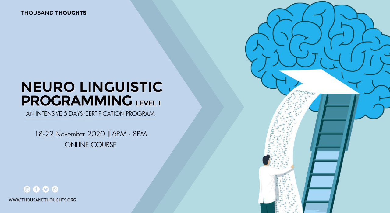 Neuro Linguistic Programming Level 1 Course