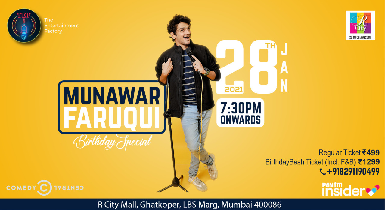 Munawar Faruqui- Birthday Special