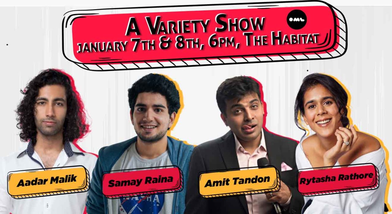 A Live Variety Show ft. Aadar Malik Amit Tandon, Rytasha Rathore, Samay Raina