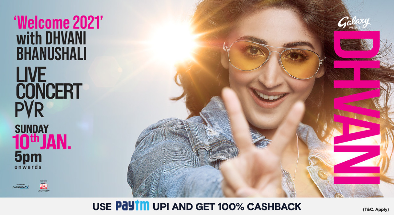 'Welcome 2021' Dhvani Bhanushali Concert at PVR Manisquare