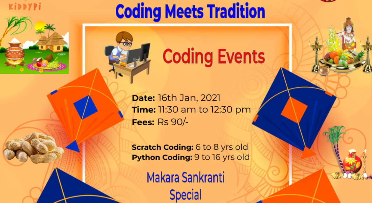 Where Coding Meets Tradition: A Unique Online Event for 6 to 16!
