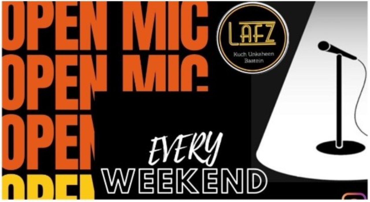 Open Mic || Poetry || Comdey || Singing || Lafz Entertainments