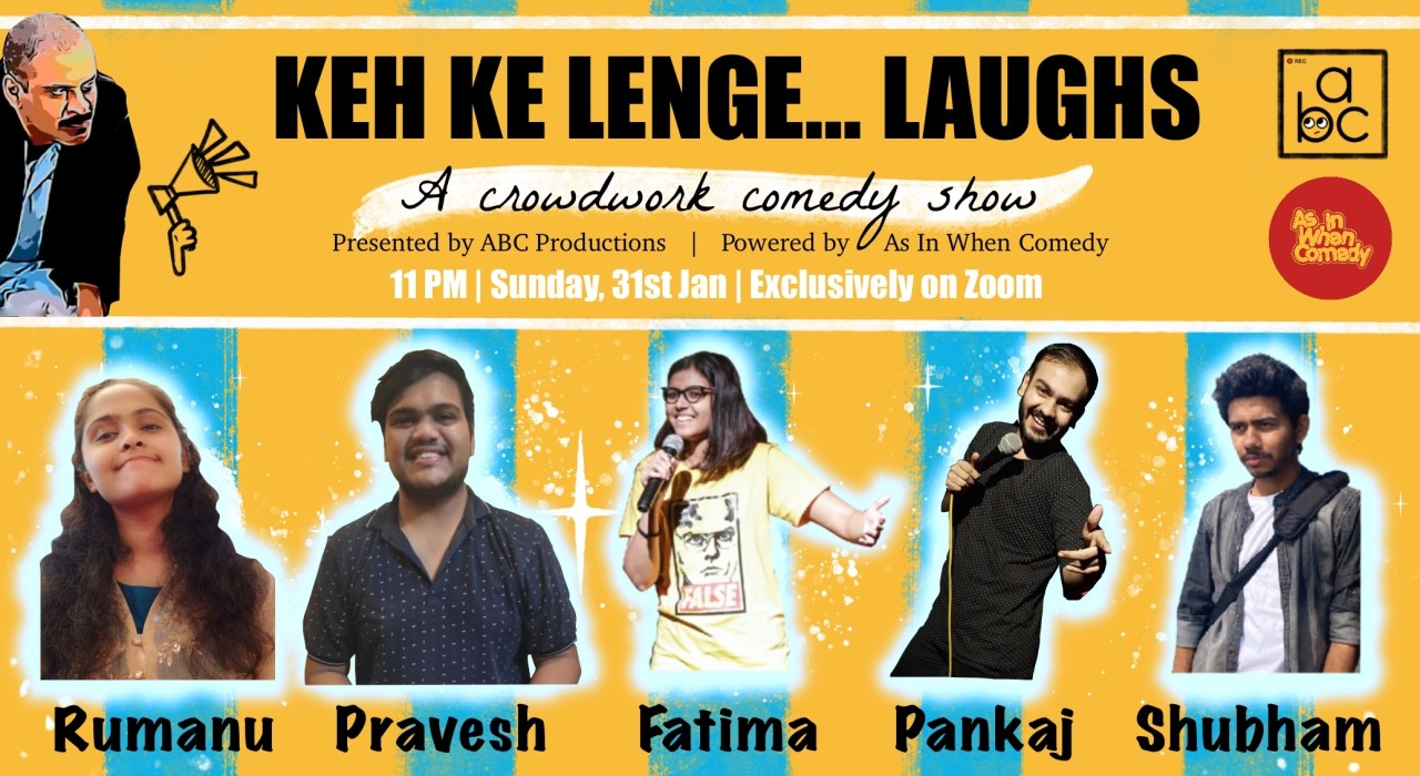 Keh ke lenge... Laughs!!!