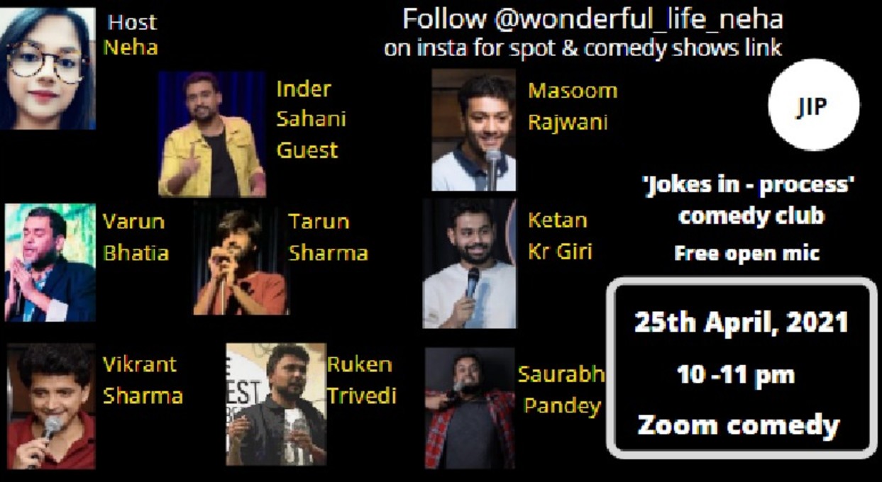 wonderful_life_neha on instagram (JIP comedy club)