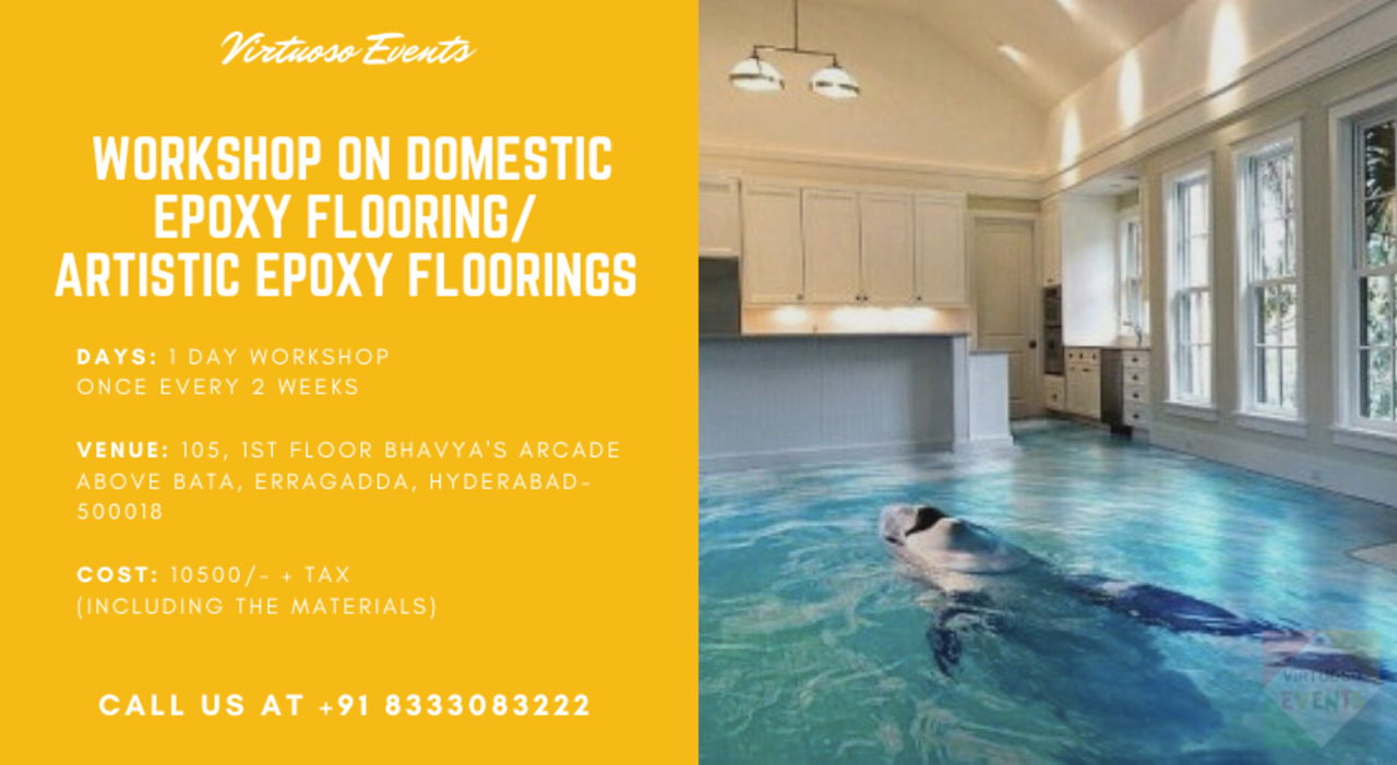 Workshop On Domestic Epoxy Flooring/ Artistic Epoxy Flooring