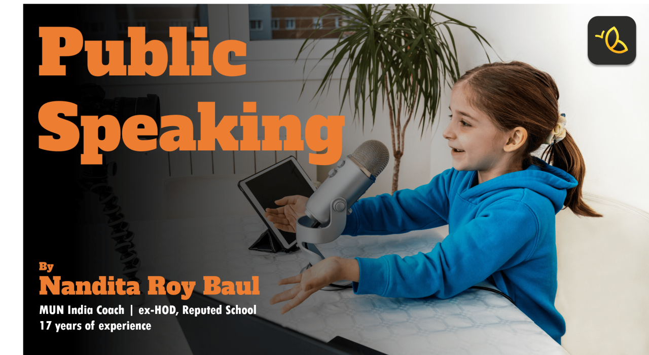 Public Speaking - TuitionBud x Nandita Roy Baul