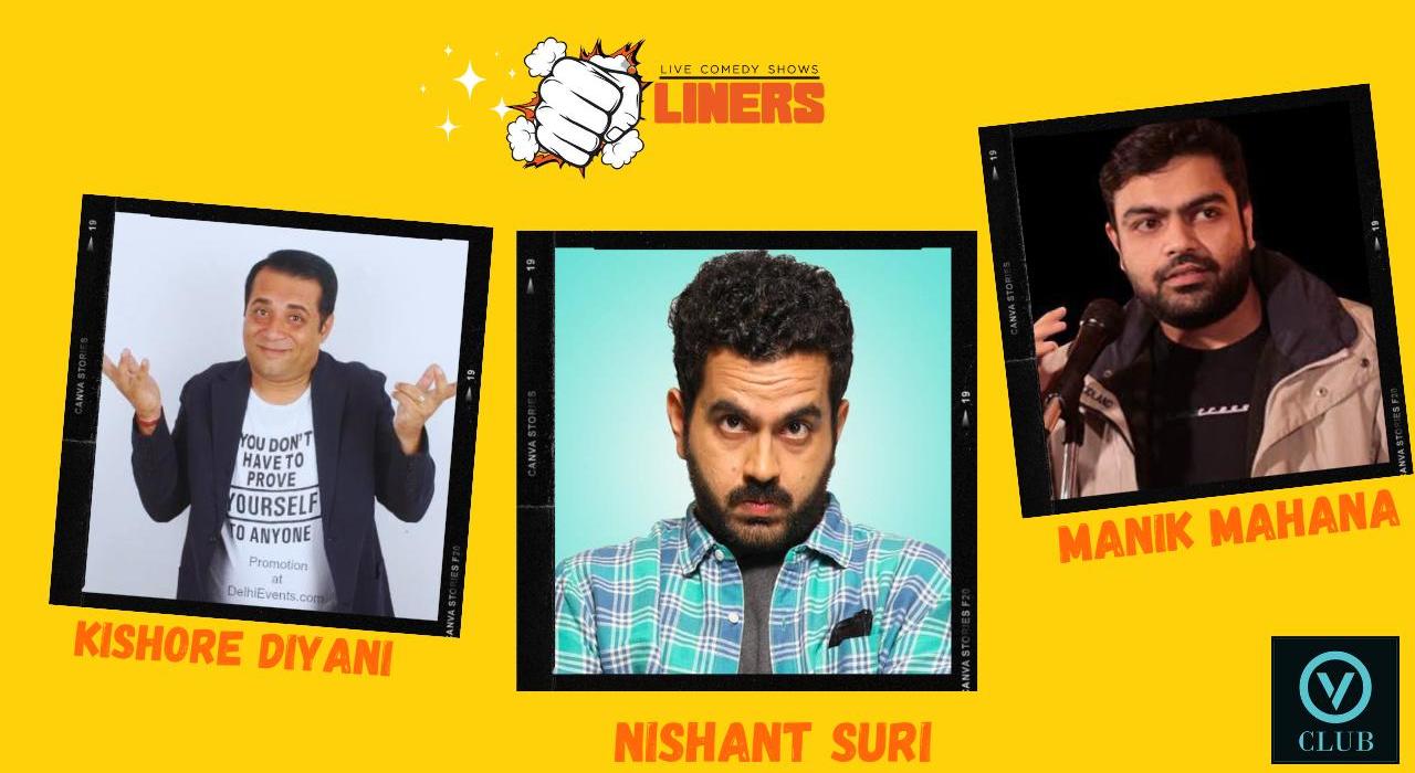 Punchliners New Jokes Night ft Nishant, Kishore & Manik