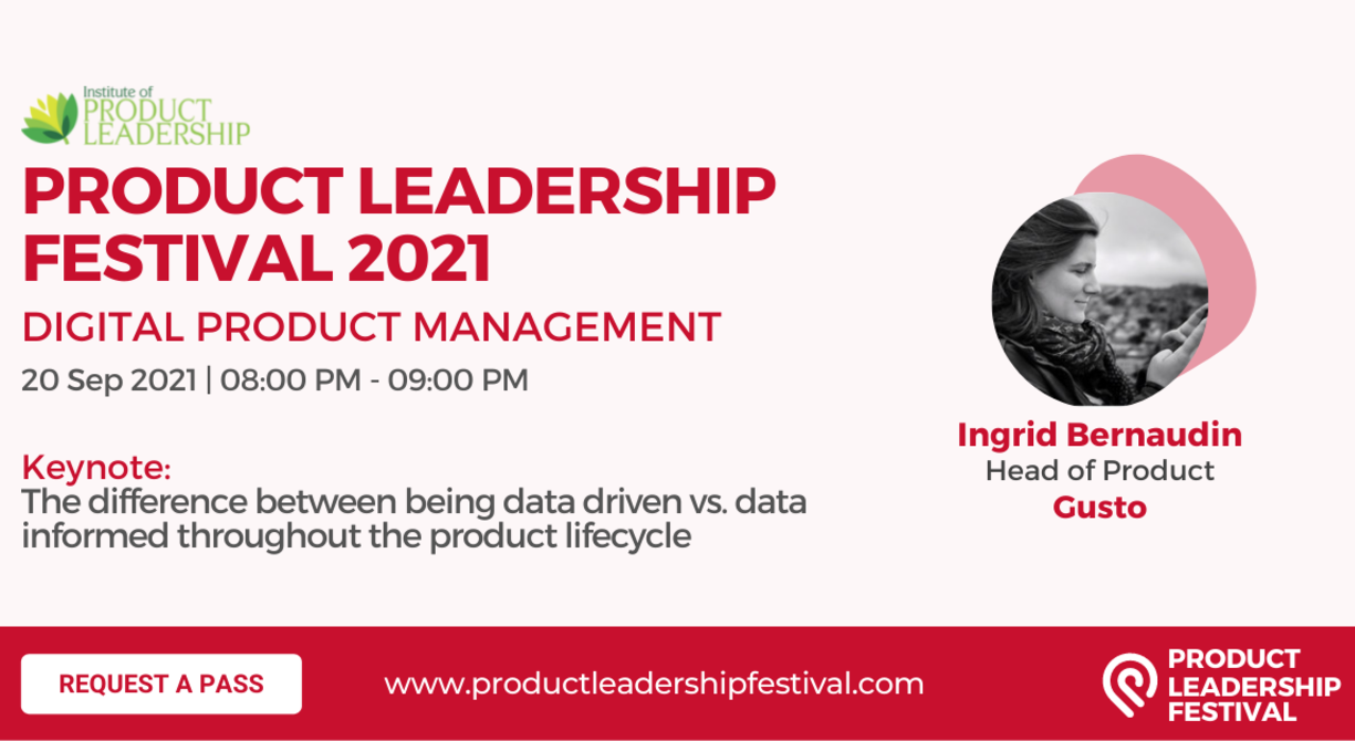 The difference between being data driven vs. data informed throughout the product lifecycle