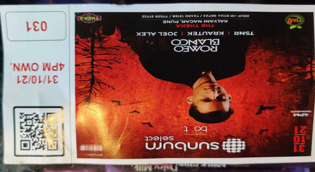 Sunburn Halloween Party 31 oct 2021