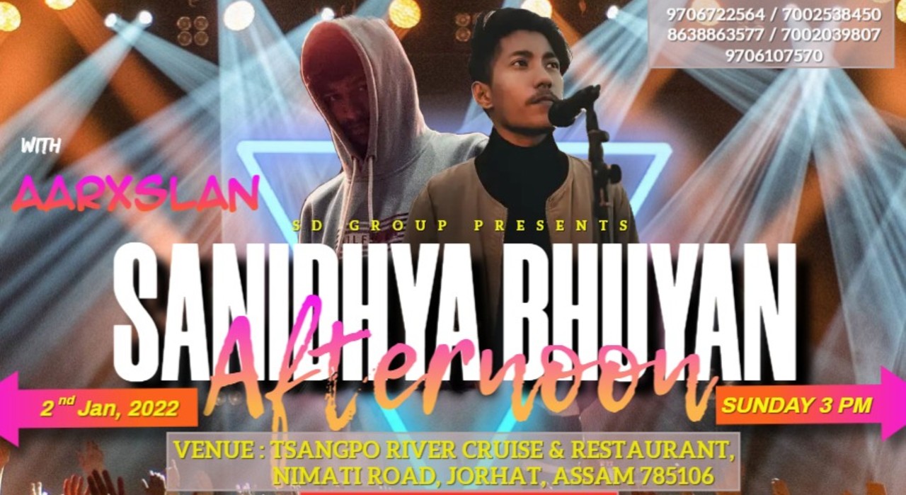 SD GROUP PRESENTS SANIDHYA BHUYAN & AARXSLAN LIVE