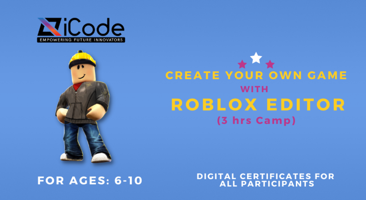 Create your own GAME with ROBLOX Editor