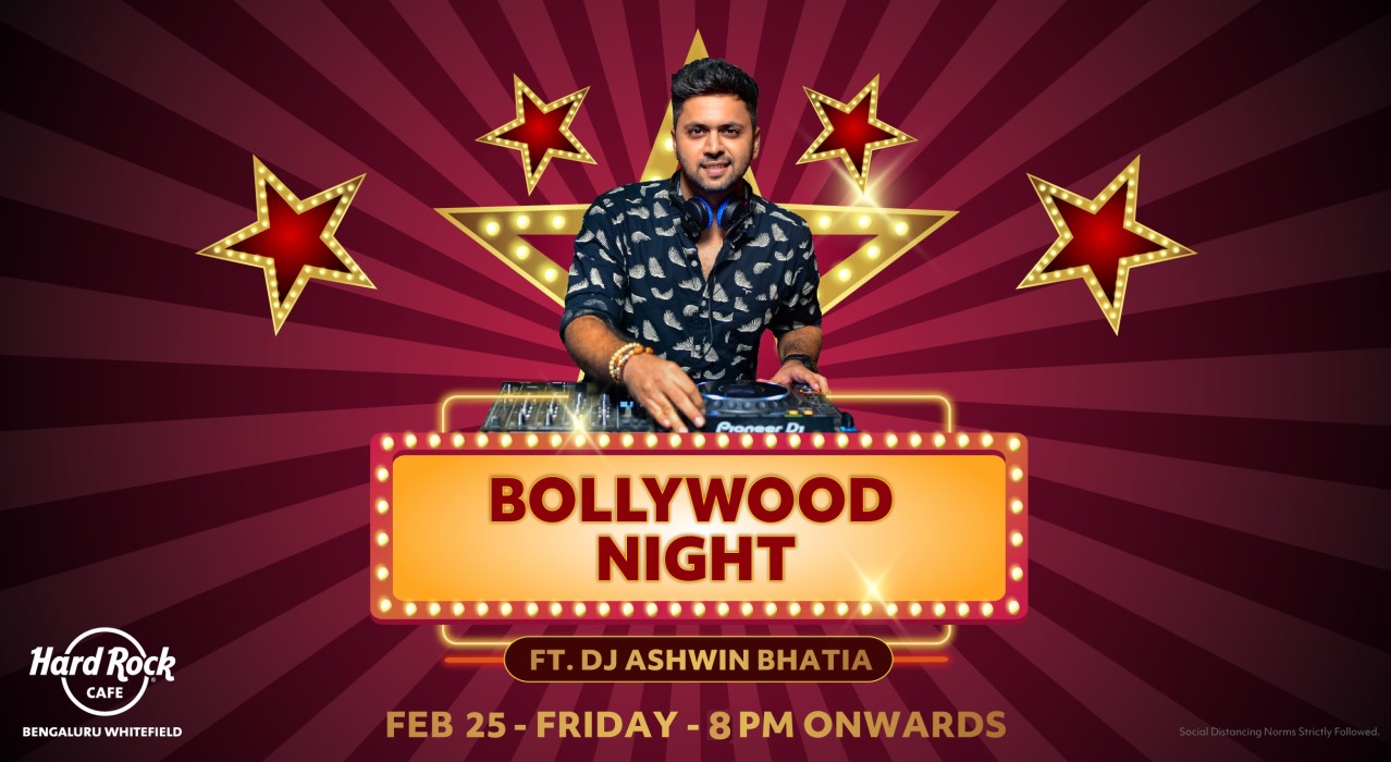 Bollywood Night ft. DJ Ashwin Bhatia