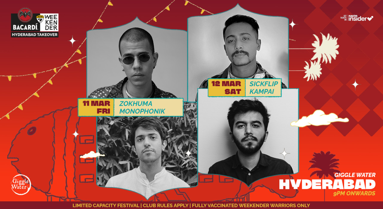 BACARDÍ NH7 WEEKENDER HYDERABAD TAKEOVER @GIGGLE WATER