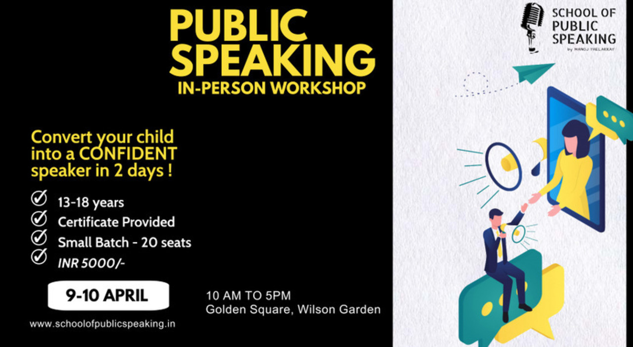 Public Speaking Workshop for Teenagers