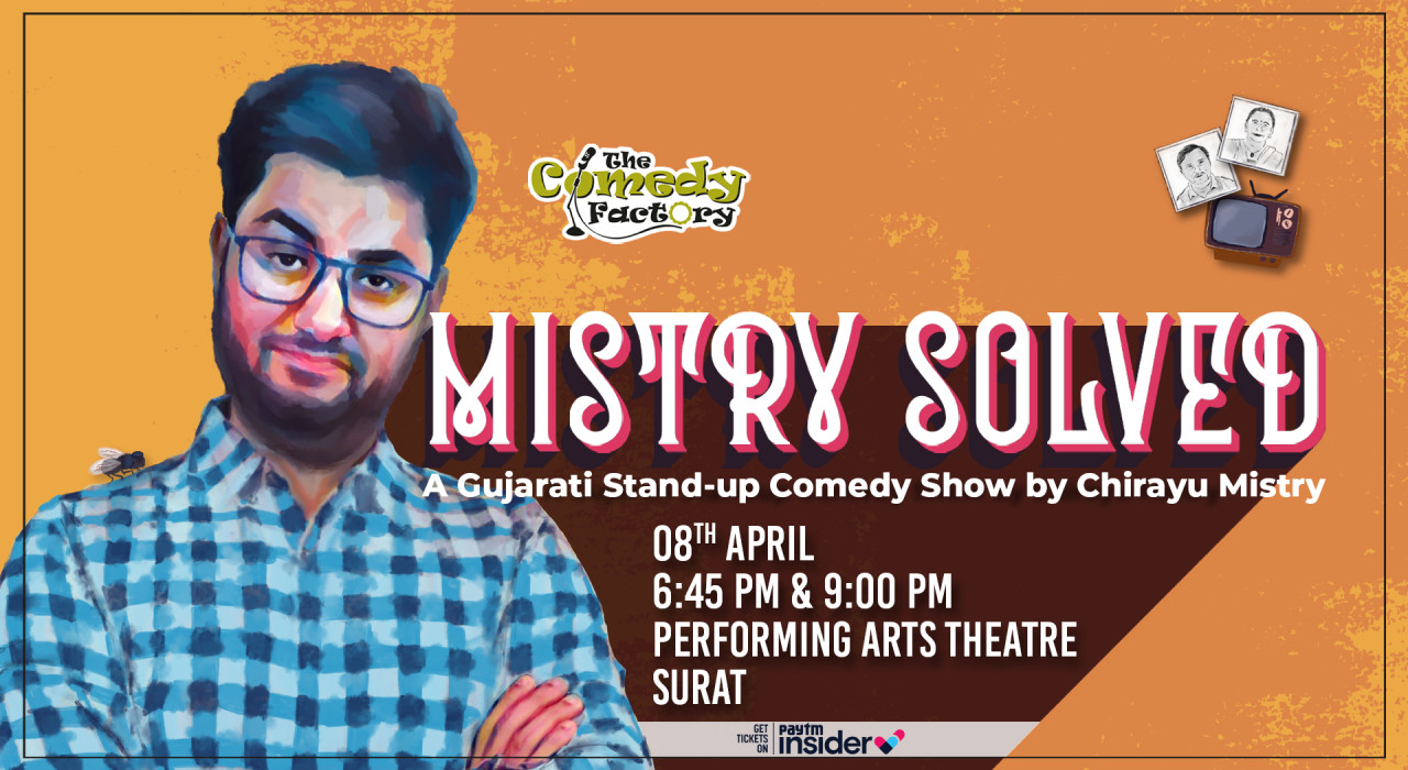 Mistry Solved (Surat) | Gujarati Stand-Up Comedy by Chirayu Mistry
