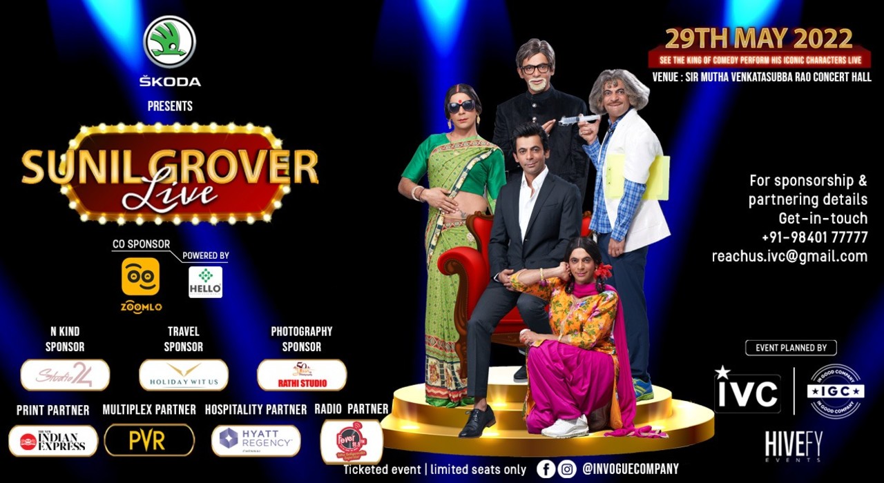 Sunil Grover Live In Chennai