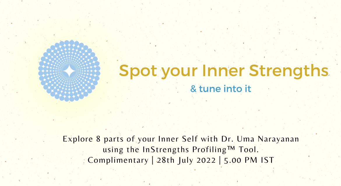 Spot your Inner Strengths Workshop with Uma