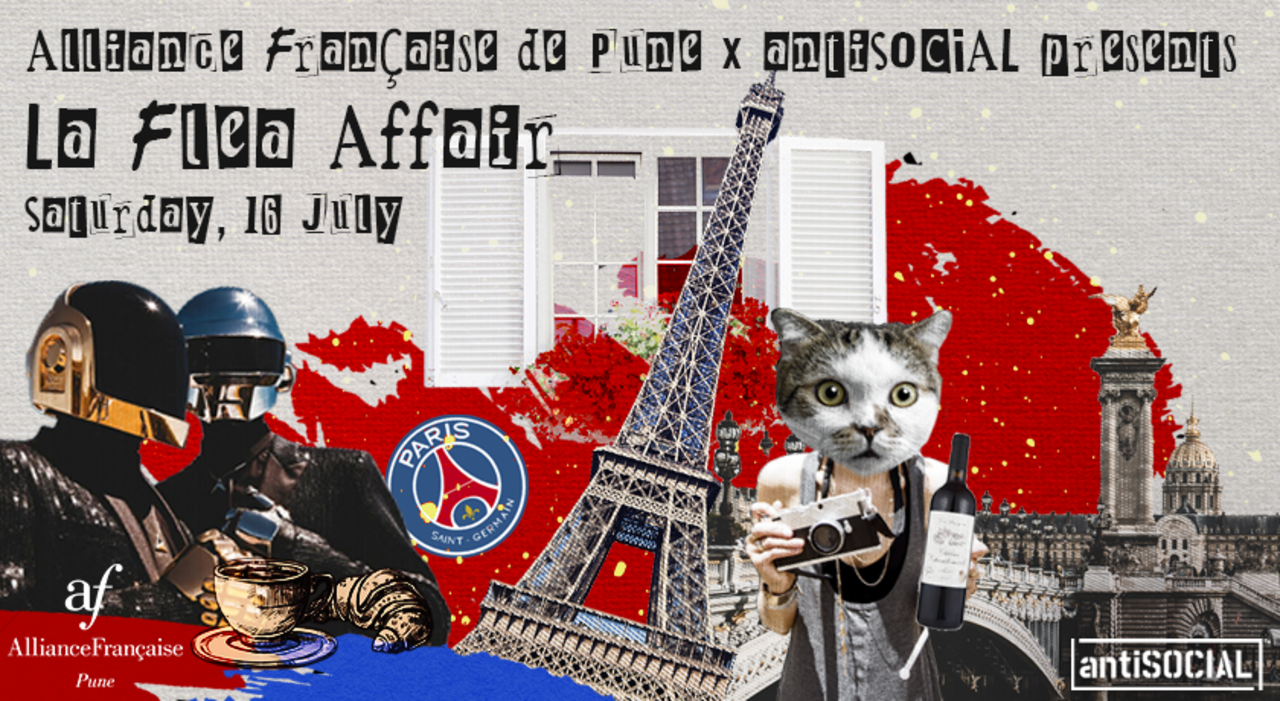 La Flea Affair | Alliance Française de Pune x antiSOCIAL Pune