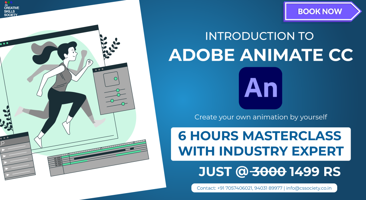 Professional 2D Animation Workshop By Da Creative Skills Society