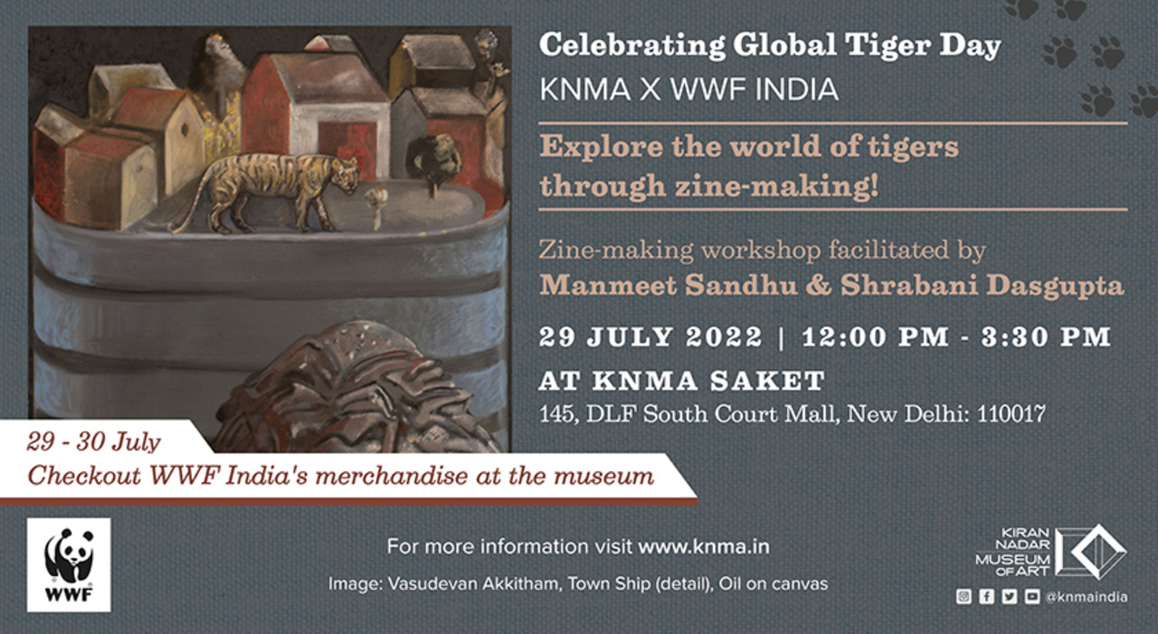 Zine Making workshop - KNMA X WWF INDIA
