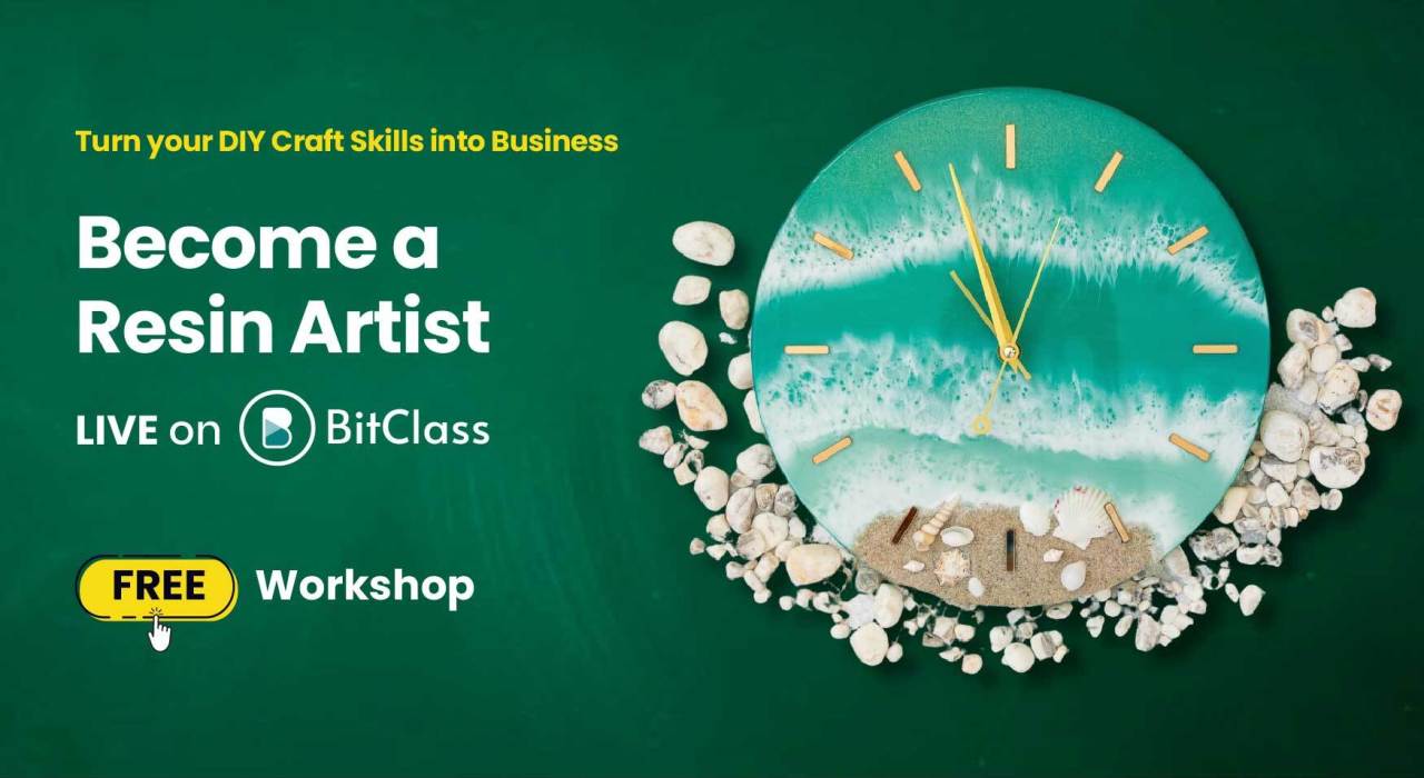 Become a Resin Artist | Start your Home-based Craft Business