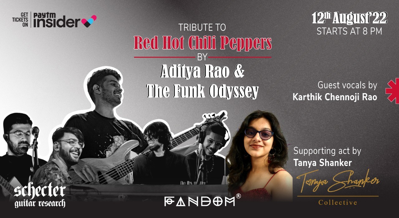 A Night of Red Hot Chili Peppers and Classic Rock - Feat. Aditya Rao & The Funk Odyssey x Tanya Shankar Collective