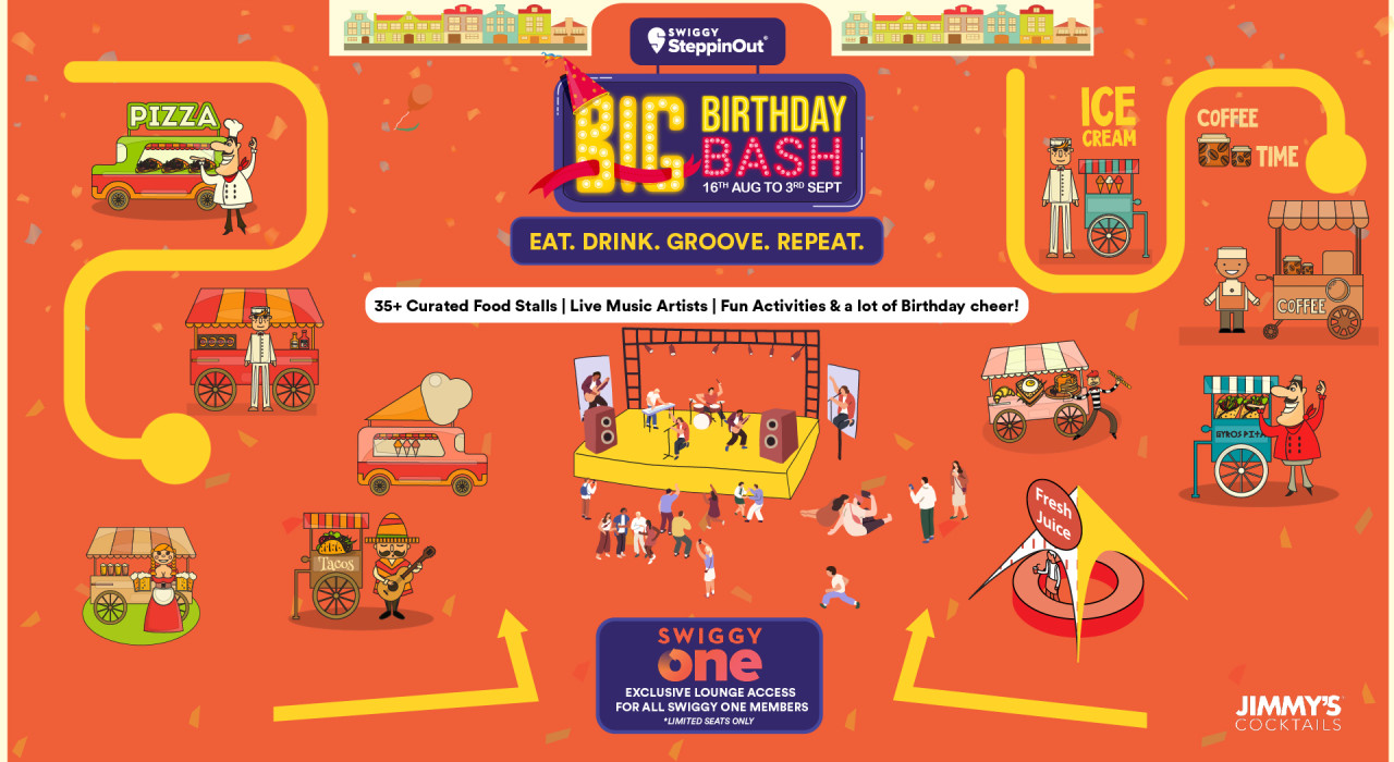 Swiggy's Big Birthday Bash | Bangalore