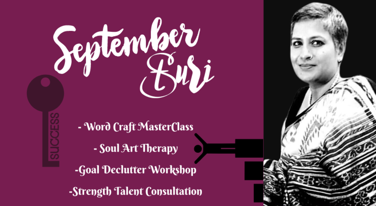 September Sturi : MasterClasses by Lt. Sandhya Suri