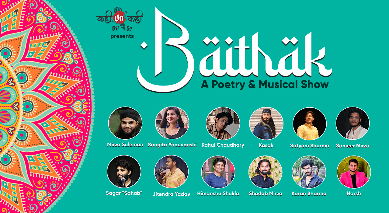 Baithak : A Poetry & Musical show
