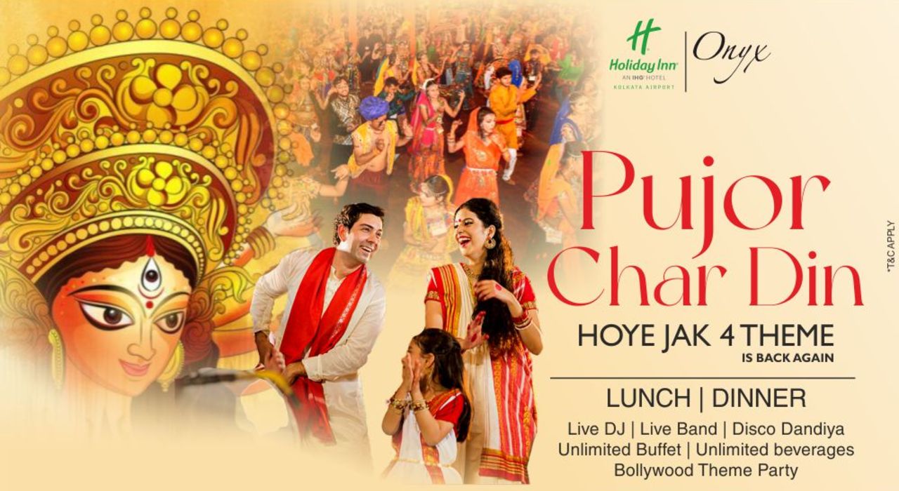 Pujor Char Din I Hoye Jak 4 Theme I Onyx I Holiday Inn Kolkata Airport | Durga Puja 2022