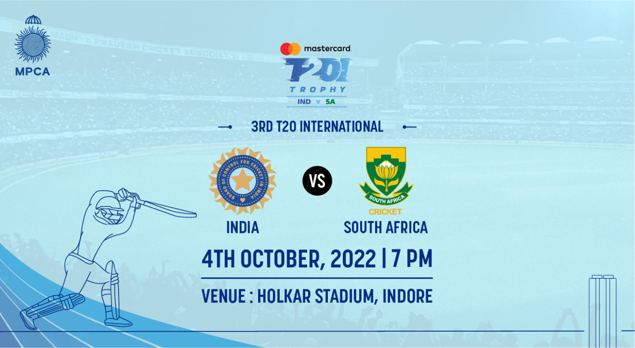 Mastercard Series 3rd T20I: India v South Africa, Indore