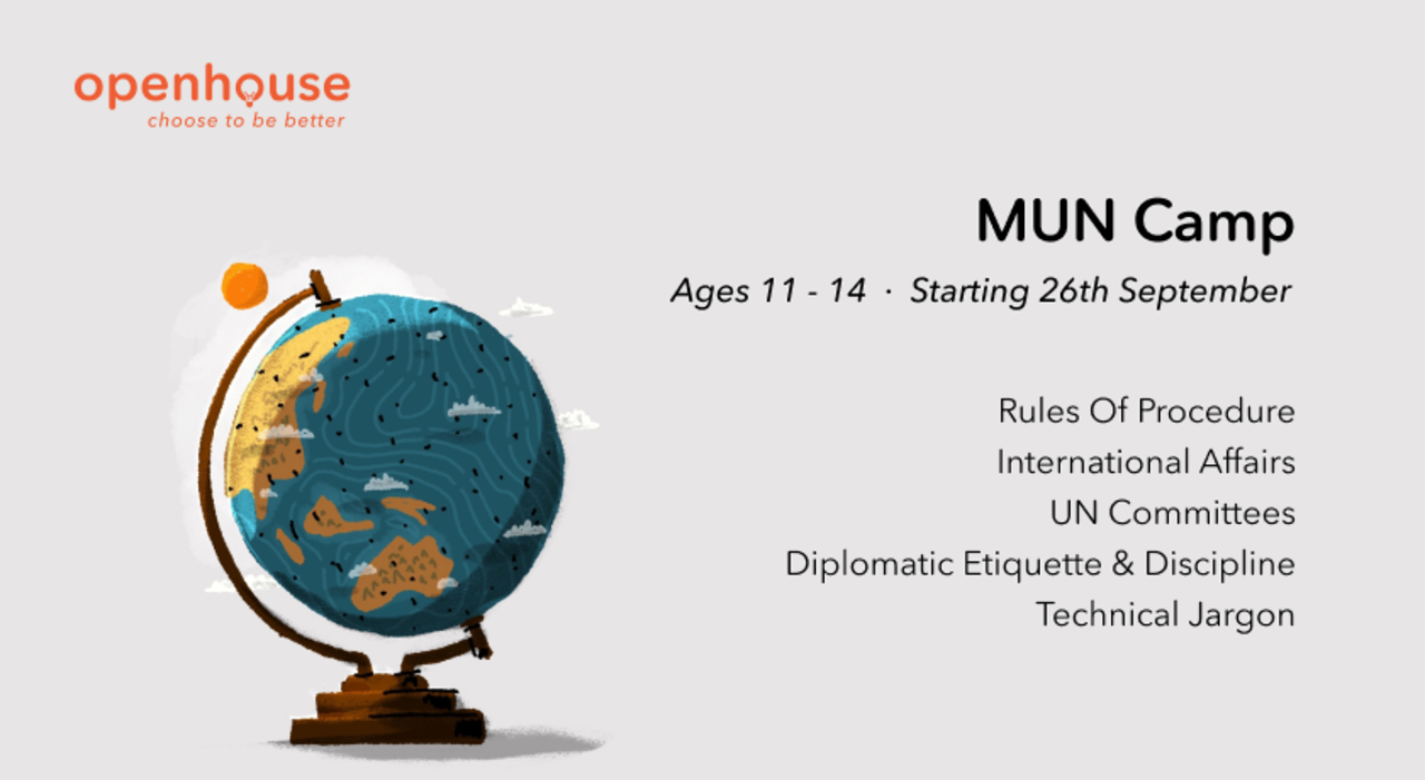 Debate and MUN Workshop for 11-14 years at Indiranagar