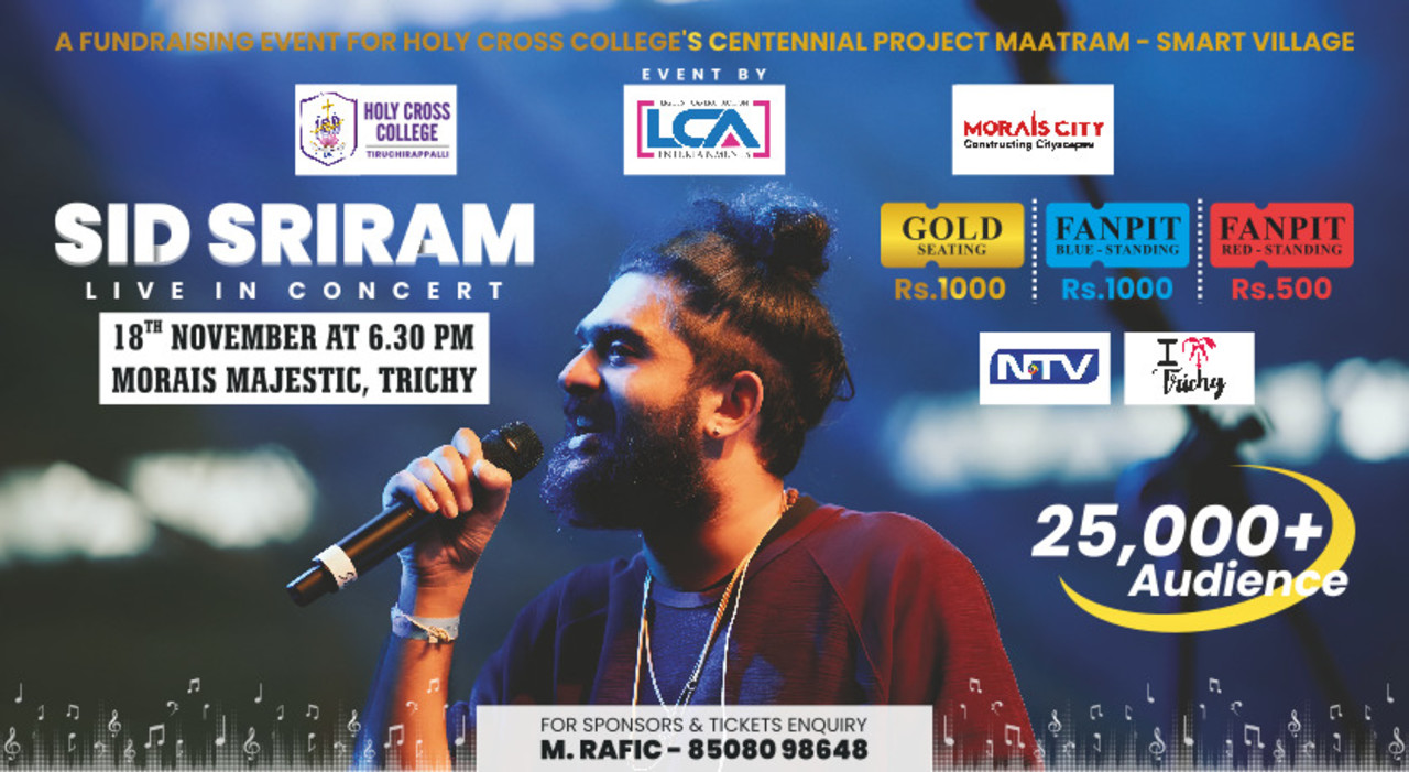 SID SRIRAM LIVE IN CONCERT