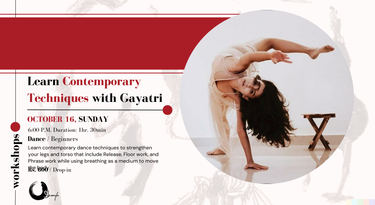 Learn Contemporary Techniques with Gayatri